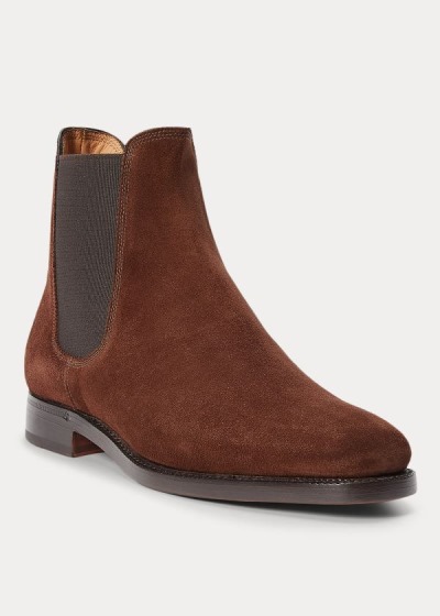 Men's Ralph Lauren Penfield Suede Chelsea Boots | 986451GBO